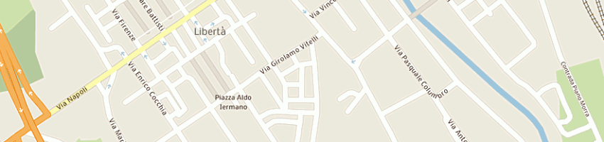 Mappa della impresa scuola elementare colonnette a BENEVENTO