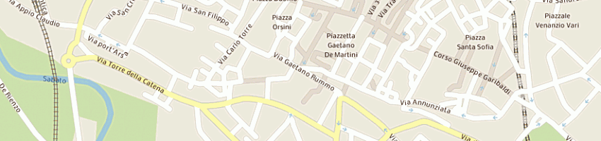 Mappa della impresa sassano srl a BENEVENTO