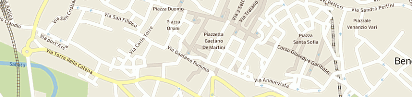 Mappa della impresa studio palmiero a BENEVENTO