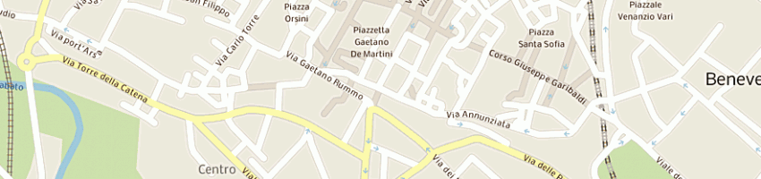 Mappa della impresa nazzaro annunziata a BENEVENTO
