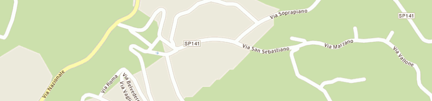 Mappa della impresa mal centro spesa di guerriero michele e c sas a CAPRIGLIA IRPINA
