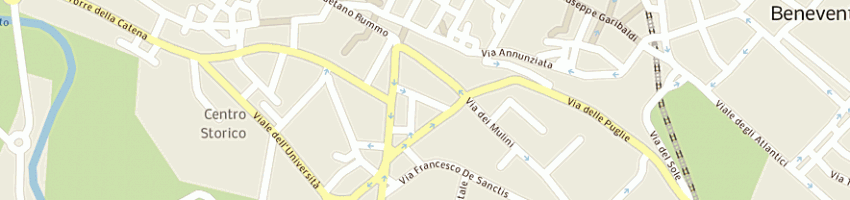 Mappa della impresa poste italiane a BENEVENTO
