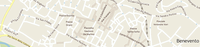 Mappa della impresa biobit srl - servizi integrati per l'ambiente a BENEVENTO