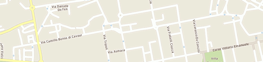 Mappa della impresa societa' gizzi di nevola maria teresa sas a AVELLINO
