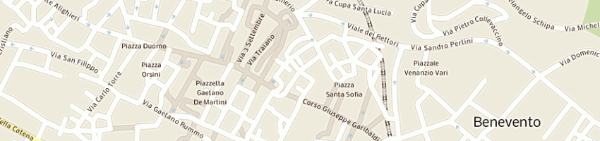 Mappa della impresa micco fiorentino a BENEVENTO