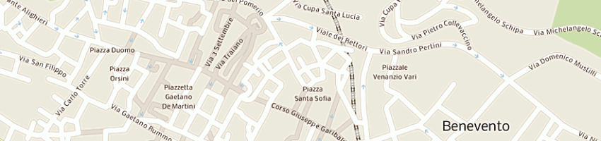 Mappa della impresa mazzeo assicurazioni sas di grillo elisa e c a BENEVENTO