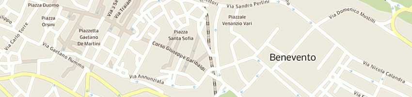 Mappa della impresa promoarte sas di francesca giuliano e c a BENEVENTO