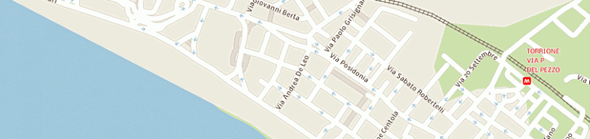 Mappa della impresa il persiano a SALERNO