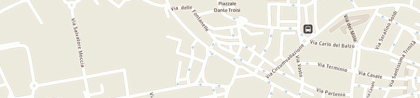 Mappa della impresa valentino giuseppe a AVELLINO