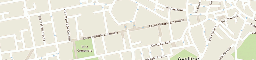 Mappa della impresa mone salvatore a AVELLINO