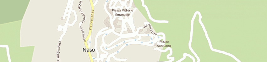 Mappa della impresa municipio a NASO