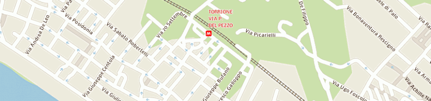Mappa della impresa de santis matteo a SALERNO