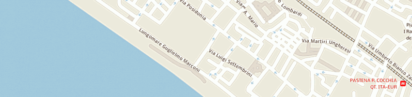 Mappa della impresa pezone maurizio a SALERNO