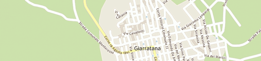 Mappa della impresa puccio caterino a GIARRATANA