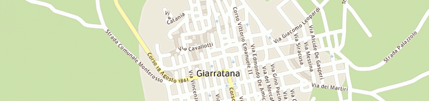 Mappa della impresa banca banco di sicilia a GIARRATANA