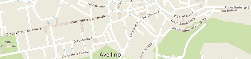 Mappa della impresa di vito michele a AVELLINO