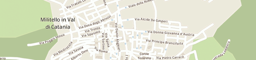 Mappa della impresa comune di militello in val di catania a MILITELLO IN VAL DI CATANIA