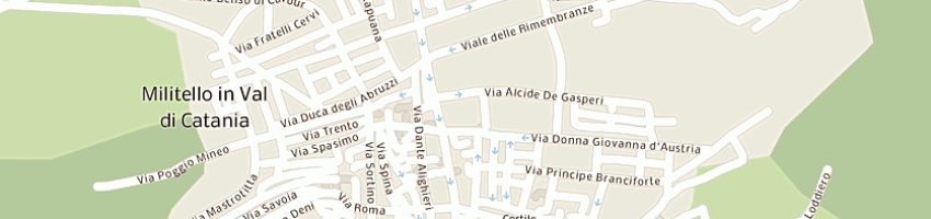 Mappa della impresa oxina trade di murgo stefania e c sas a MILITELLO IN VAL DI CATANIA