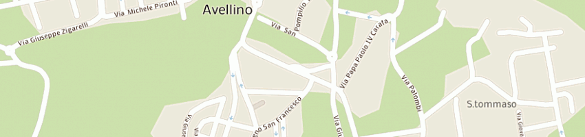 Mappa della impresa la macelleria di casaburi pasquale a AVELLINO