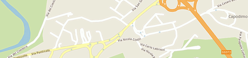 Mappa della impresa soriba sas di pica roberto e c a BENEVENTO