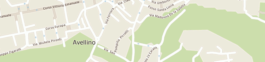 Mappa della impresa saint-gobain weber spa a AVELLINO
