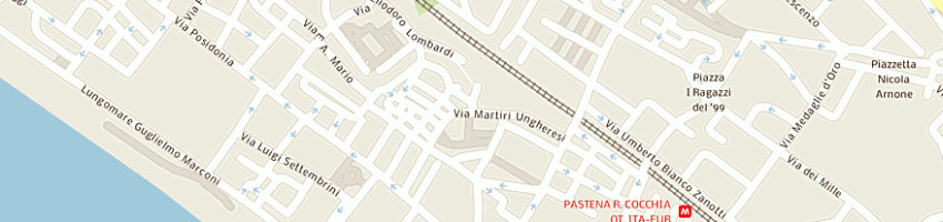 Mappa della impresa casaburi raffaele a SALERNO