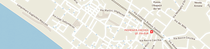 Mappa della impresa autolinee lettieri srl a SALERNO