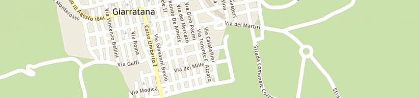 Mappa della impresa azienda unita' sanitaria locale n 7 a GIARRATANA