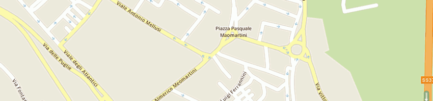 Mappa della impresa poste italiane a BENEVENTO