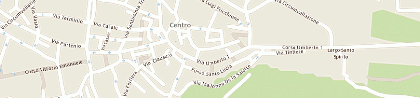Mappa della impresa ente d'ambito calore irpino a AVELLINO