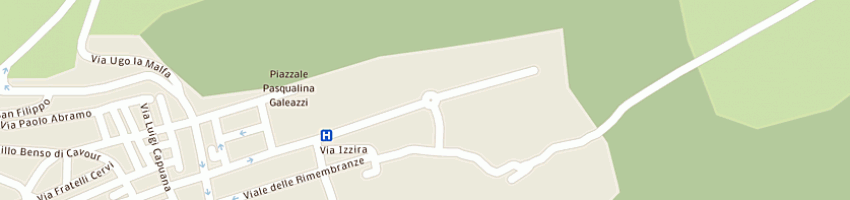 Mappa della impresa informatica center service societa' coop sociale a MILITELLO IN VAL DI CATANIA