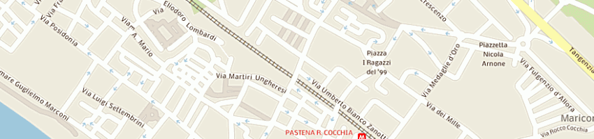 Mappa della impresa sabatino clelia a SALERNO
