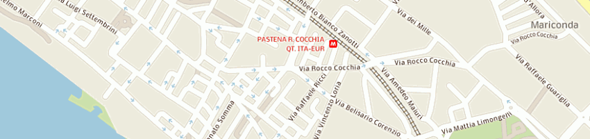 Mappa della impresa maddalo di iolanda cuoco e c sas a SALERNO