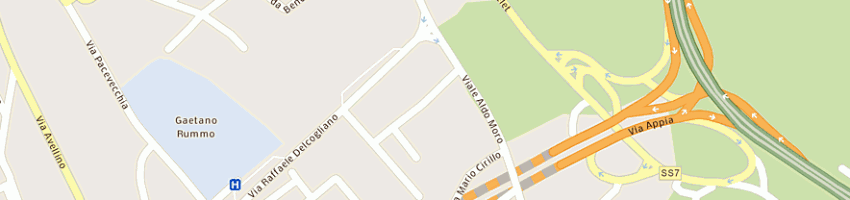 Mappa della impresa pannella giandomenico a BENEVENTO