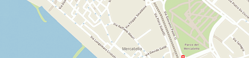 Mappa della impresa rosa domenico a SALERNO