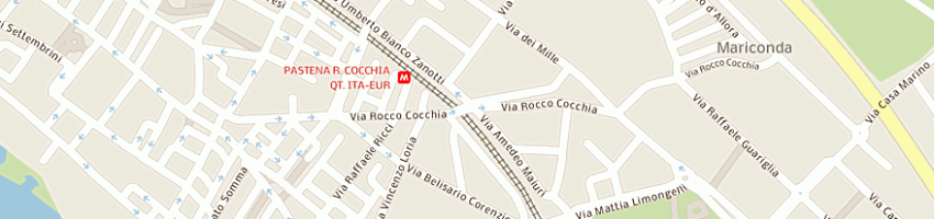 Mappa della impresa scuole direzione didattica xi circolo a SALERNO