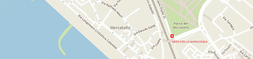 Mappa della impresa master credit  - sas di autori anna e c a SALERNO