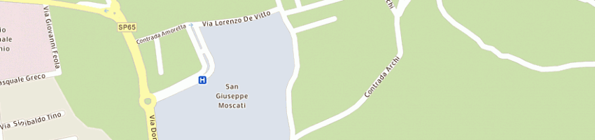 Mappa della impresa perreca giuseppe a AVELLINO
