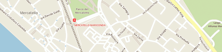 Mappa della impresa riccella antonio a SALERNO