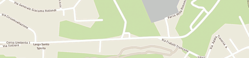 Mappa della impresa autoscuola la centrale di preziosi dionisio a AVELLINO