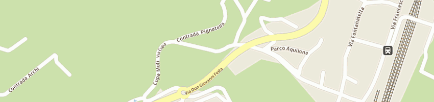 Mappa della impresa fusco giuseppe a AVELLINO