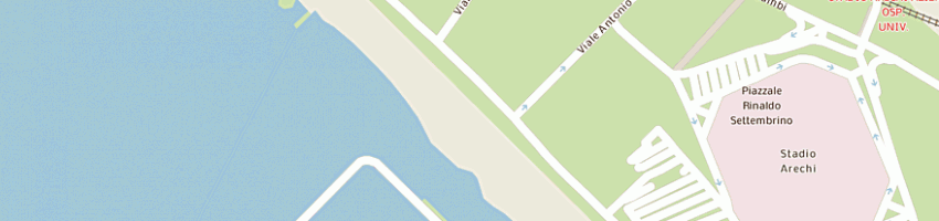 Mappa della impresa centro balneare ps a SALERNO