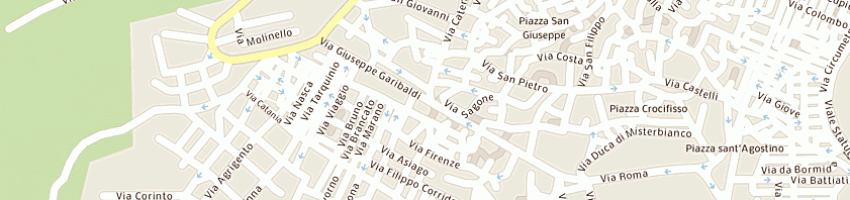 Mappa della impresa leanza pietro a ADRANO