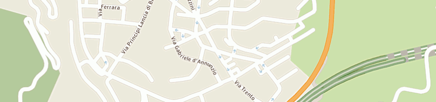 Mappa della impresa macelleria luci snc di cipriano antonio a BROLO