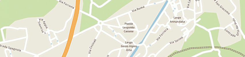 Mappa della impresa langastro giuseppe e c snc a ATRIPALDA