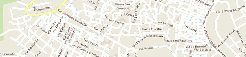 Mappa della impresa costanzo gaetano a CATANIA