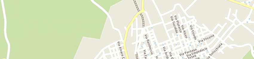 Mappa della impresa sicilcava di pulvirenti rosario e csnc a ADRANO