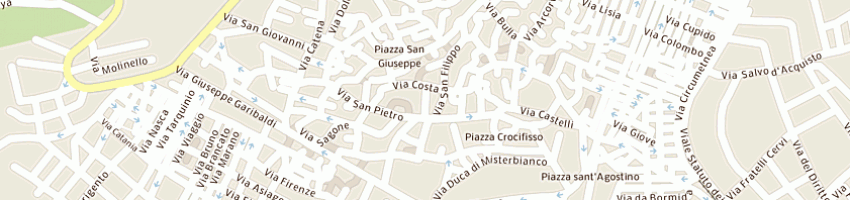 Mappa della impresa tipolitografia ricca di ricca antonino a ADRANO