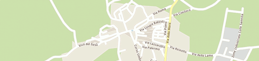 Mappa della impresa bracale salvatore a COLLE SANNITA