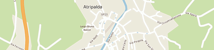 Mappa della impresa marinelli srl a ATRIPALDA